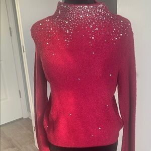 Juicy Couture Deep Red Knit